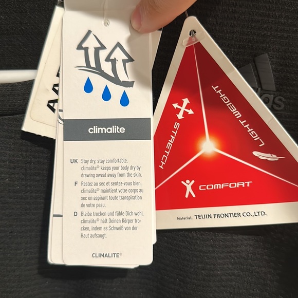 Adidas Long Sleeve Running Shirt NWT - Picture 3 of 4